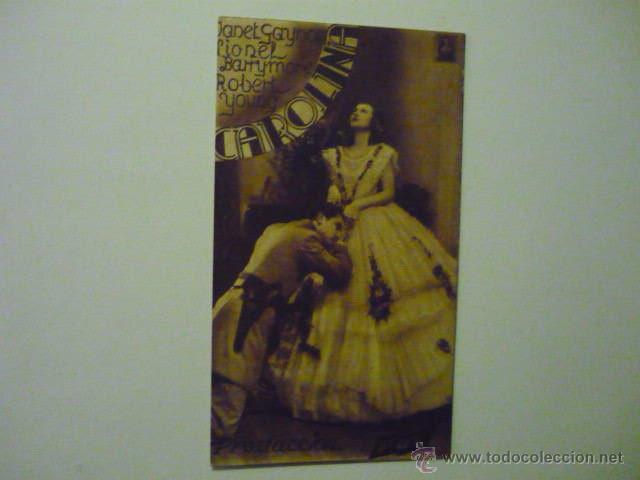 Cine: PROGRAMA CAROLINA - JANET GAYNOR - Foto 1