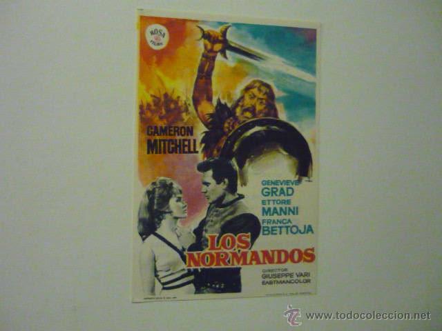 Cine: PROGRAMA LOS NORMANDOS.-CAMERON MITCHELL-PUBLICIDAD moderno-posito cambrils - Foto 1