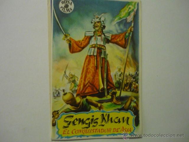 Cine: PROGRAMA GENGIS KHAN - Foto 1