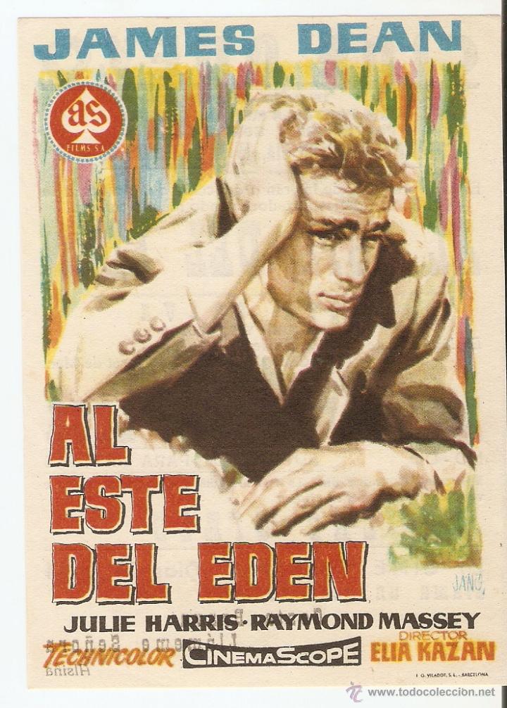Cine: AL ESTE DEL ED&Eacute;N - JAMES DEAN, JULIE HARRIS, RAYMOND MASSEY - ELIA KAZAN - JANO - CINE NUEVO