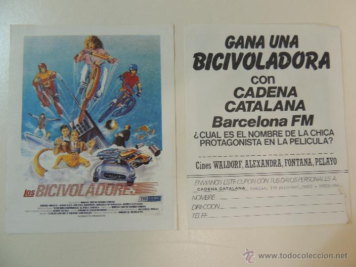 Foglietti di film di film antichi di cinema: los bicivoladores - folleto de mano original - nicole kidman cine waldorf alexandra fontana pelayo
