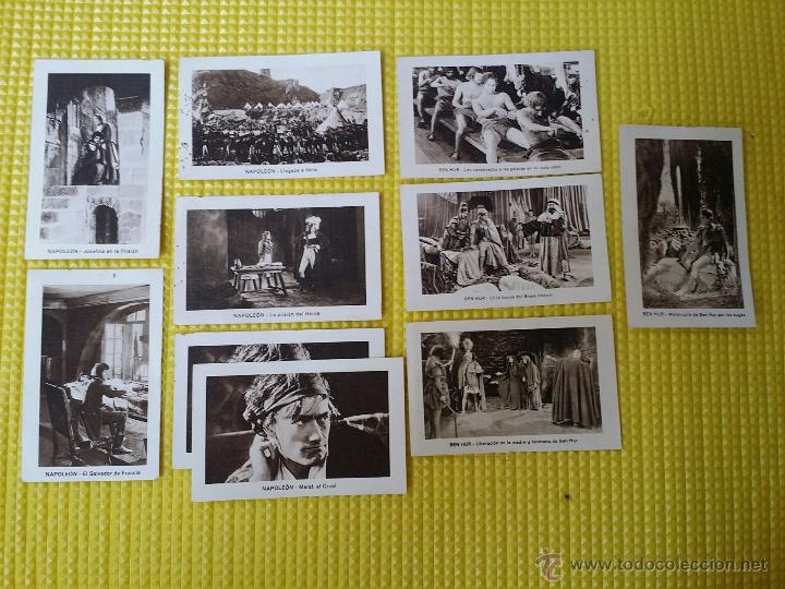 Cine: 9 cromos (napoleon y ben-hur) - Foto 1