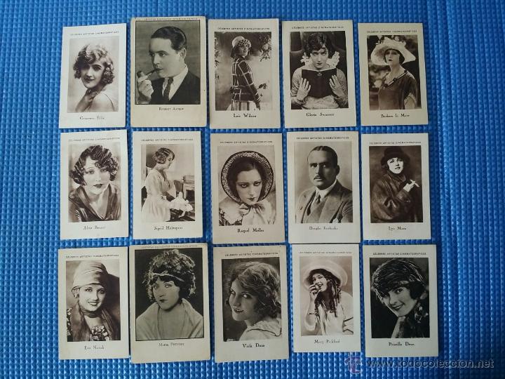 Cine: 15 cromos de artistas -CARA - Foto 1