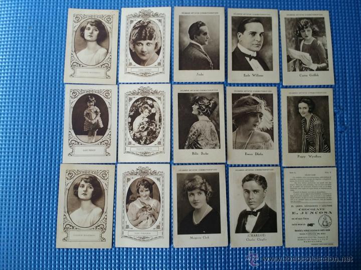 Cine: 15 cromos de artistas -CARA - Foto 2