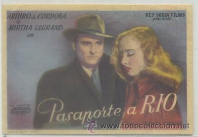 Cine: PROGRAMA DE CINE: PASAPORTE A RIO PC-3139 - Foto 1