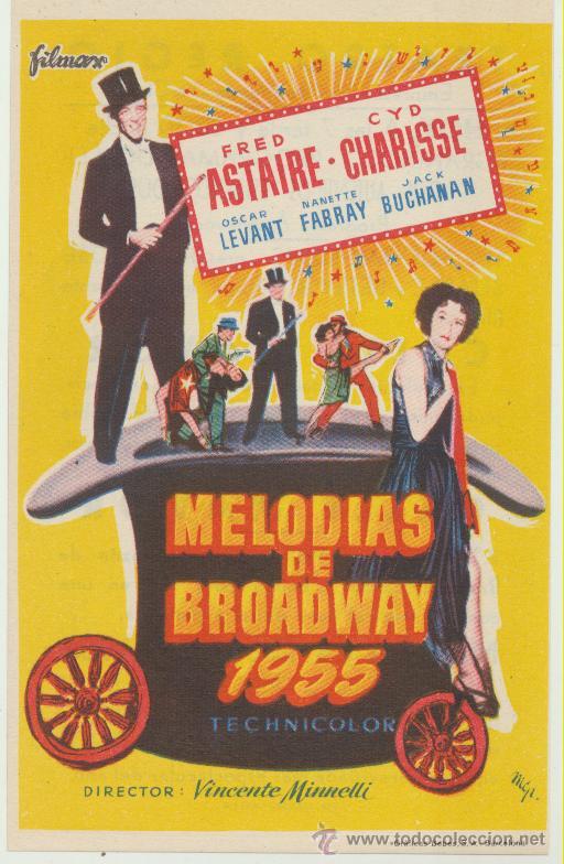 Cine: Melod&iacute;as de Broadway 1955. Sencillo de Filmax. &iexcl;IMPECABLE! - Foto 1