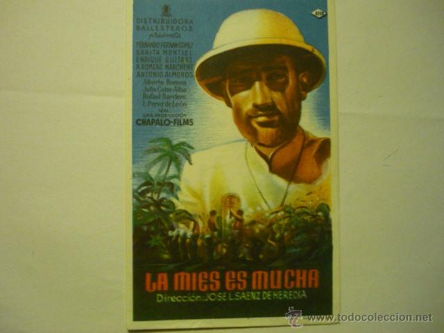 Cine: PROGRAMA LA MIES ES MUCHA.-FERNANDO F.GOMEZ - Foto 1