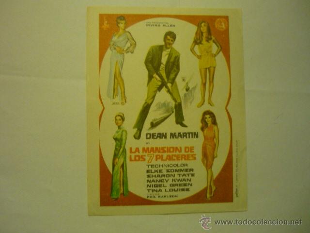 Cine: programa la mansion de ols 7 placeres - dean martin - Foto 1