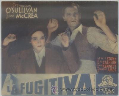 Cine: PROGRAMA DOBLE DE CINE: LA FUJITIVA. A&Ntilde;O 1936 PC-3192 - Foto 1