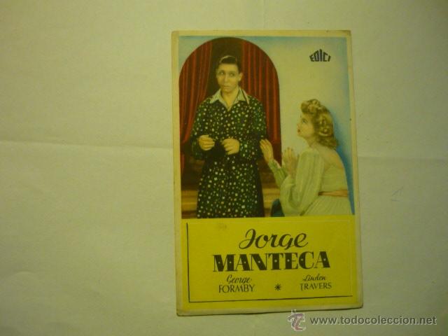 Cine: programa jorge manteca -george formby-centro catolico la escala - Foto 1