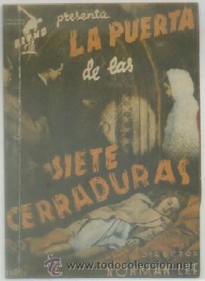 Cine: PROGRAMA DOBLE DE CINE: LA PUERTA DE LAS SIETE CERRADURAS PC-3217 - Foto 1
