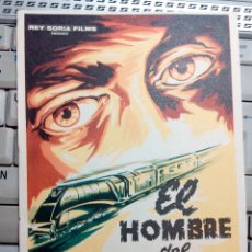 Cine: FOLLETO EL HOMBRE DEL EXPRESO DE ORIENTE REY SORIA FILMS 1962. Lote 51685627
