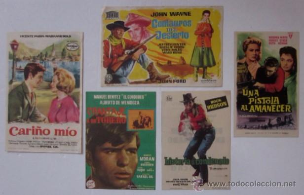 Cine: CINCO PROGRAMAS DE CINE DE TEATRO CINE ELISEO DE RODA DE TER - Foto 1