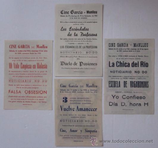 Cine: CUATRO PROGRAMAS DE CINE GARCIA DE MANLLEU - Foto 2
