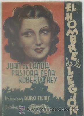 Cine: PROGRAMA DOBLE DE CINE: EL HOMBRE DE LA LEGION PC-3299