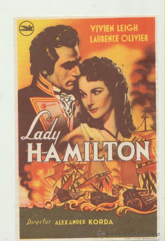Cine: Lady Hamilton. Sencillo de Cepicsa. - Foto 1