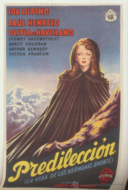  Foglietti di film di film antichi di cinema: Predilecci&oacute;n. Sencillo de Capitolio.  Cine Maravilla.