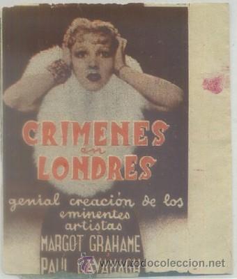 Cine: PROGRAMA DOBLE DE CINE: CRIMENES EN LONDRES PC-3310 - Foto 1