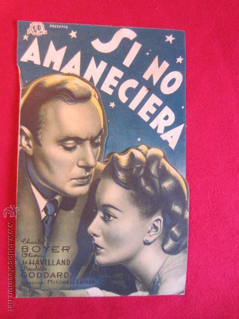 Cine: SI NO AMANECIERA - Foto 1