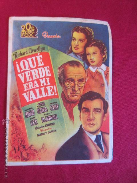 Cine: &iexcl;QUE VERDE ERA MI VALLE! - Foto 1