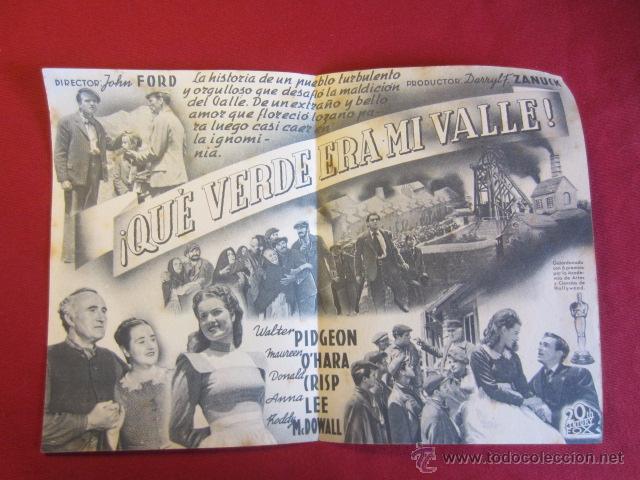 Cine: &iexcl;QUE VERDE ERA MI VALLE! - Foto 2