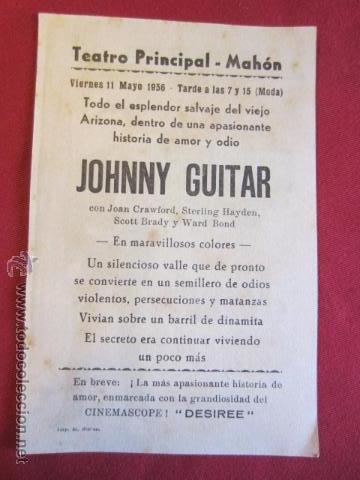 Cine: JOHNNY GUITAR - Foto 2