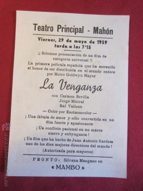 Cine: LA VENGANZA - Foto 2