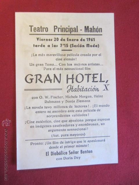 Cine: GRAN HOTEL, HABITACI&Oacute;N X - Foto 2