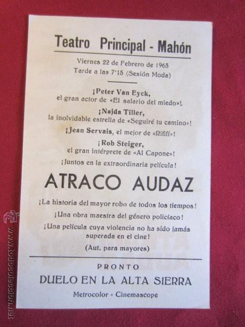 Cine: ATRACO AUDAZ - Foto 2