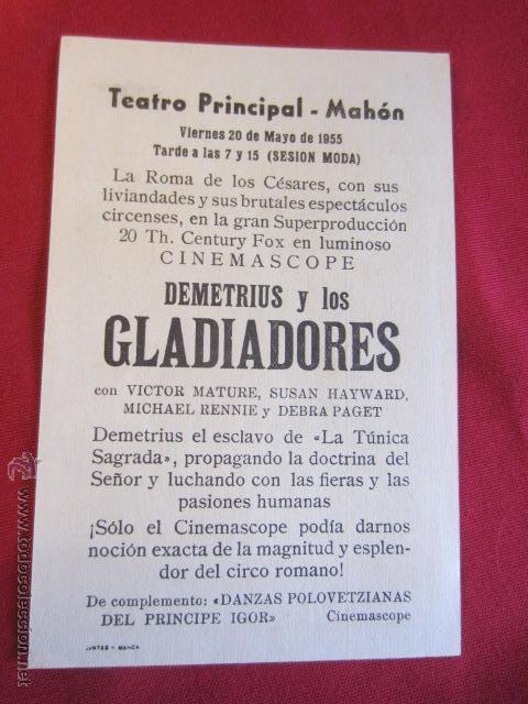 Cine: DEMETRIUS Y LOS GLADIADORES - Foto 2
