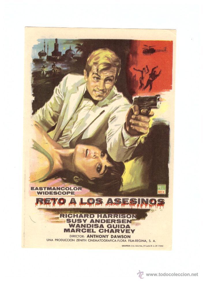 Cine: Reto a los asesinos. Sencillo de Pelimex. &iexcl;IMPECABLE! - Foto 1