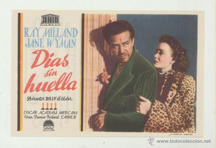Kino: D&iacute;as sin huella. Sencillo de Mercurio.  Cine Mari - Le&oacute;n  1949.