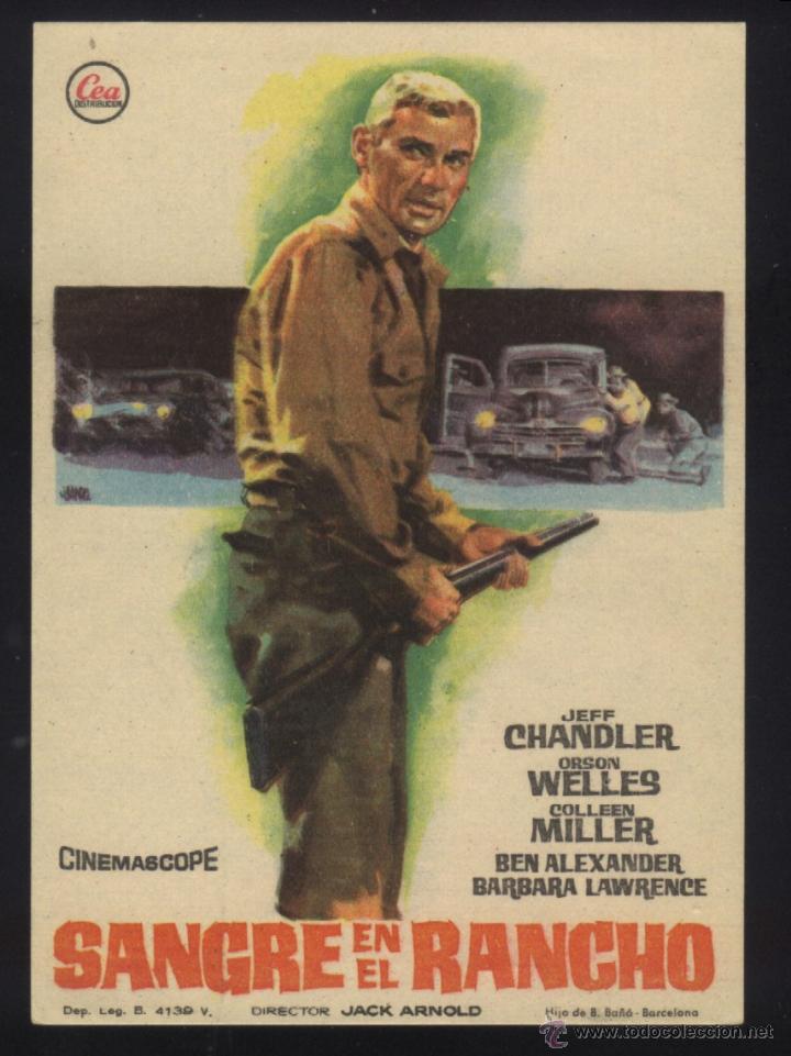 p-1814- sangre en el rancho (man in the shadow) - Comprar Westerns ...