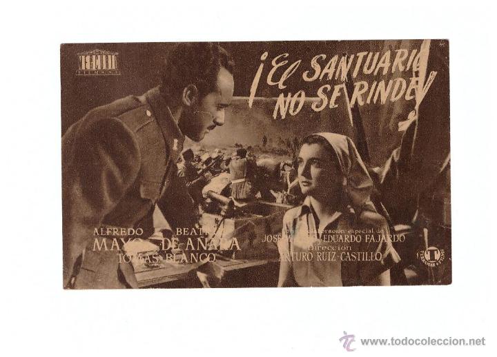 Cine: &iexcl;El Santuario no se rinde! Programa tarjeta de Mercurio. - Foto 1