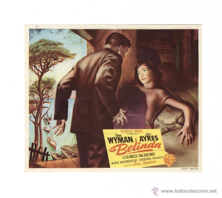  Foglietti di film di film antichi di cinema: Belinda. Sencillo de WB.  Gran Teatro Calder&oacute;n.- Valladolid.