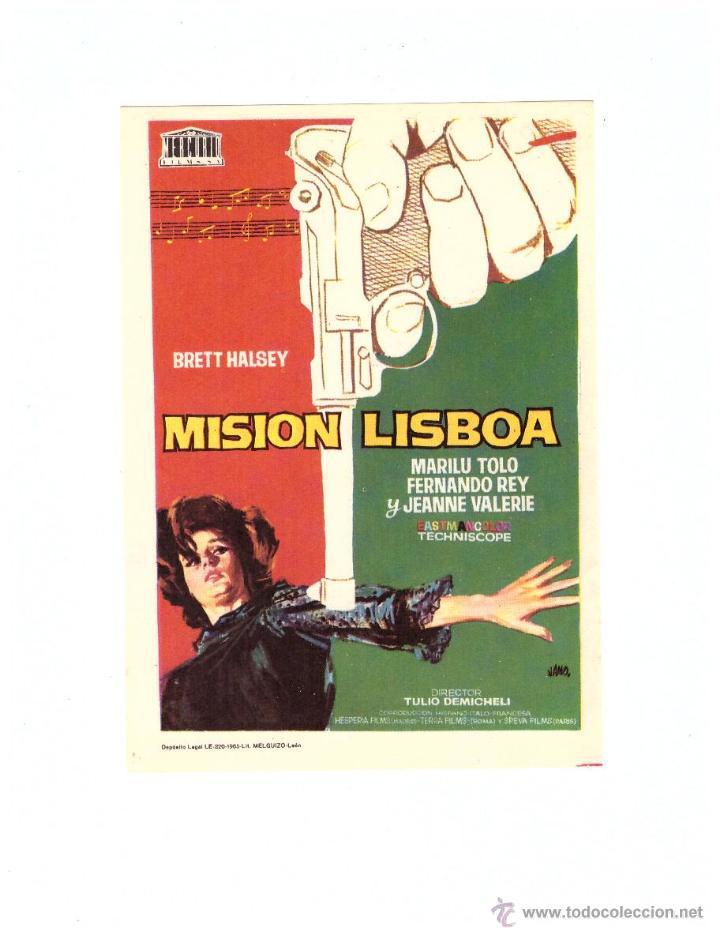 Cine: Misi&oacute;n lisboa. Sencillo de Mercurio.  &iexcl;IMPECABLE! - Foto 1
