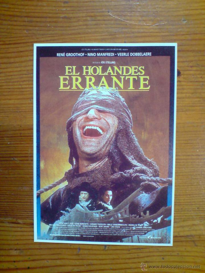 Cine: El Holand&eacute;s Errante, postal de 1995 - Foto 1