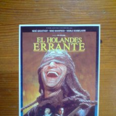 Cine: EL HOLANDÉS ERRANTE, POSTAL DE 1995