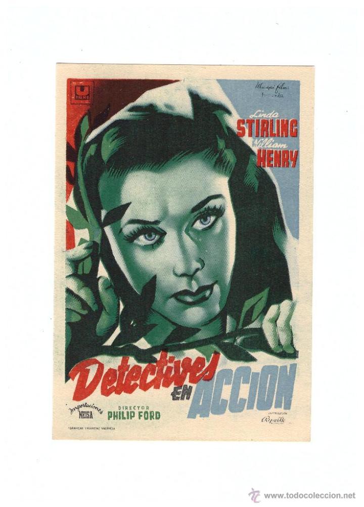 Cine: Detectives en Acci&oacute;n. Sencillo de U Films. &iexcl;IMPECABLE! - Foto 1