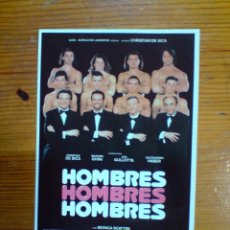 Cine: HOMBRES HOMBRES HOMBRES, FOLLETO TARJETA POSTAL DE 1995. VICTORIO DE SICA. NUEVA SIN USO. Lote 52298721