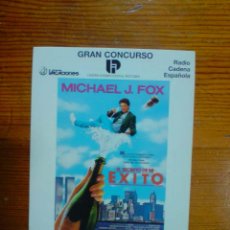 Cine: EL SECRETO DE MI ÉXITO, FOLLETO DE 1987. MICHAEL J. FOX. MUY BUEN ESTADO. Lote 52299048