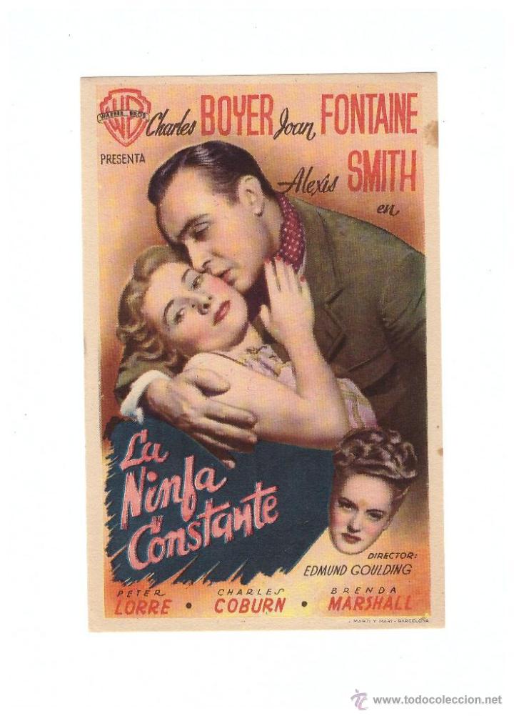 Cine: La Ninfa Constante. Sencillo de WB. - Foto 1