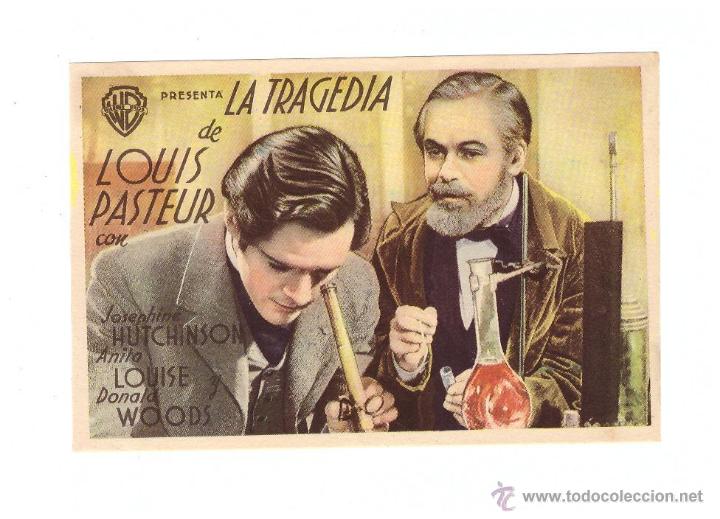 Kino: La Tragedia de Louis Pasteur. Sencillo de WB.
