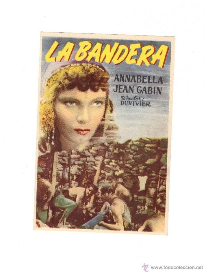 Cine: La Bandera. Programa sencillo. Jean Gavin.  &iexcl;IMPECABLE! - Foto 1