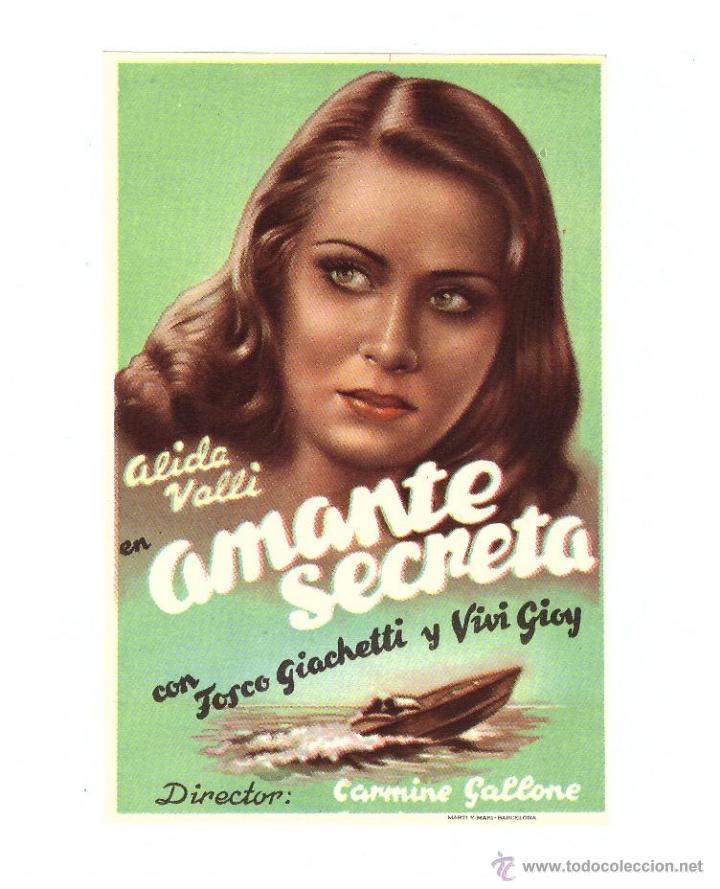 Cine: Amante Secreta. Sencillo sin distribuidora.  &iexcl;IMPECABLE! - Foto 1