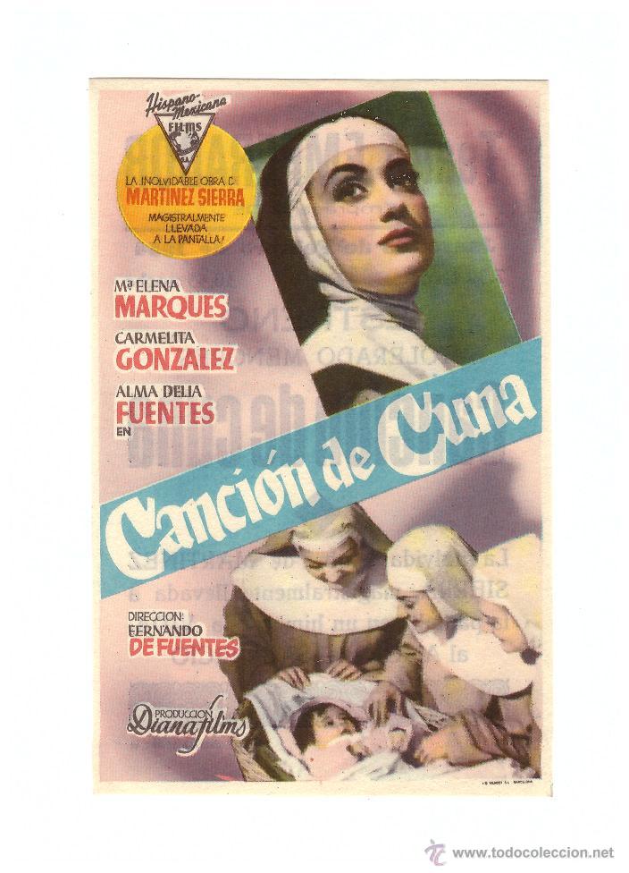 Kino: Canci&oacute;n de cuna. Sencillo de Hispano Mexicana.  Teatro Emperador - Le&oacute;n  1954.  &iexcl;IMPECABLE!