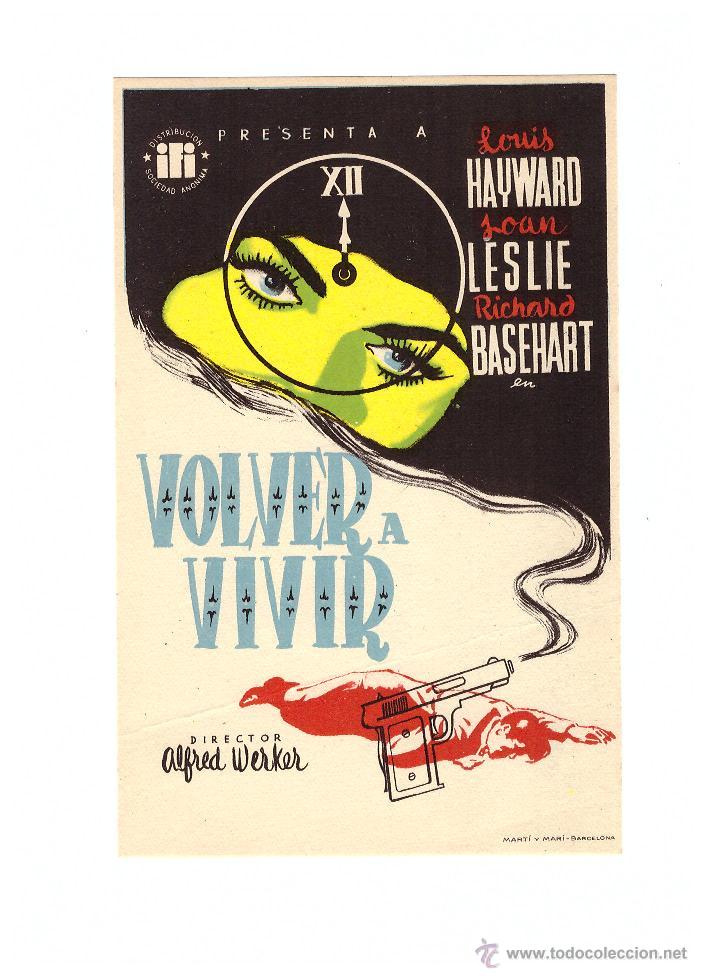 Cine: Volver a vivir. Sencillo de Ifi.  &iexcl;IMPECABLE! - Foto 1
