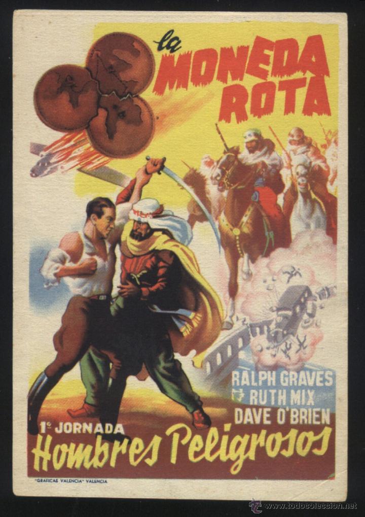 Kino: Q-05767- LA MONEDA ROTA (The Black Coin) (1&ordf; JORNADA: HOMBRES PELIGROSOS) Ralph Graves - Ruth Mix
