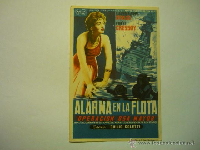 Cine: PROGRAMA ALARMA EN LA FLOTA-PIERRE CRESSOY - Foto 1