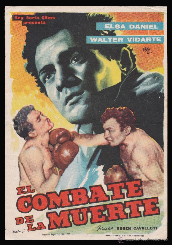 Cine: *** EL COMBATE DE LA MUERTE. PROGRAMA SENCILLO SIN PUBLICIDAD *** - Foto 1